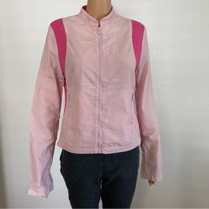 Forever 21 Pink Lightweight Full Zip Jacket